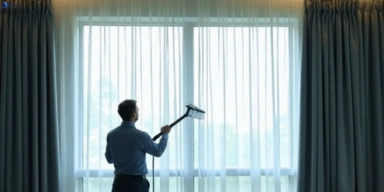 Commercial drapes cleaning service moorebank-nsw hotels offices