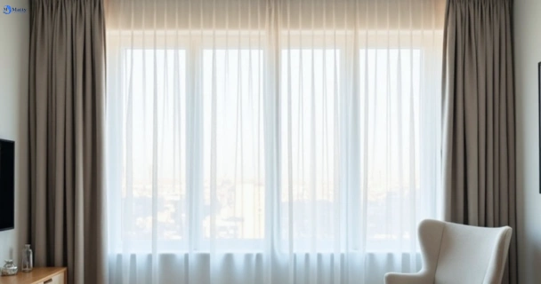 Restored vibrant drapes in moorebank-nsw QLD after Matty Curtain Cleaning